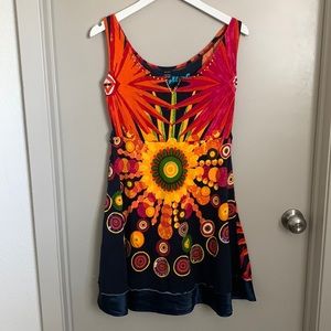 Desigual cotton dress, Size S. Spanish luxury